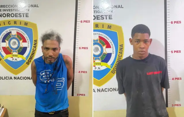 Policía Nacional captura en Valverde a dos presuntos homicidas buscados por asesinatos