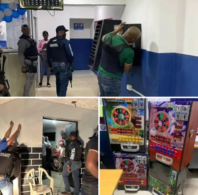 Dintel incauta cuatro máquinas tragamonedas ilegales