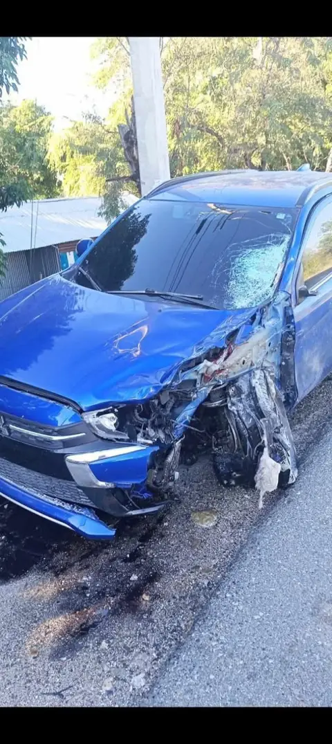 Yipeta impacta motociclista en el cruce de Las Charcas, Azua