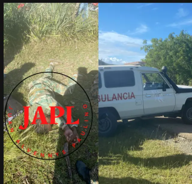 Miembro del Ejército Nacional sufre accidente en Palo Blanco, Dajabón
