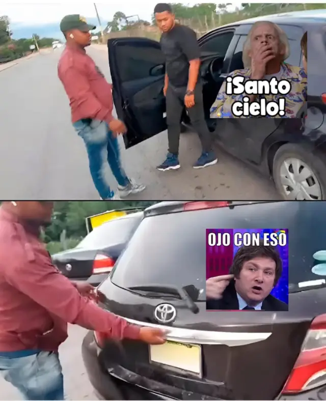 Pararon al raso para una revisión de rutina y mira la sorpresa cuando abrieron el baúl.😳 imagen adentro 👇🏼