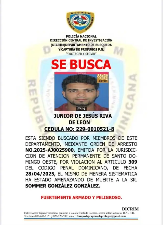 Se busca por amenaza de muerte