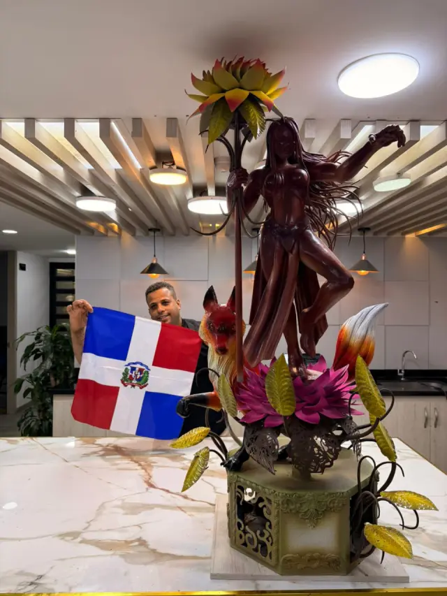 primer dominicano en ganar el premio al Mejor Chocolatero