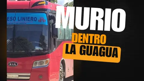 Muere un pasajero Guaga del expreso Liniero