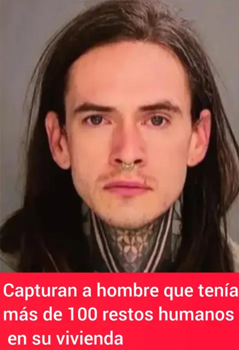 Capturan a hombre que tenía más de 100 restos humanos en su casa