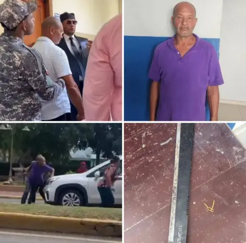 Dejan en libertad bajo fianza a hombre que intentó agredir a una mujer con un machete en vía pública
