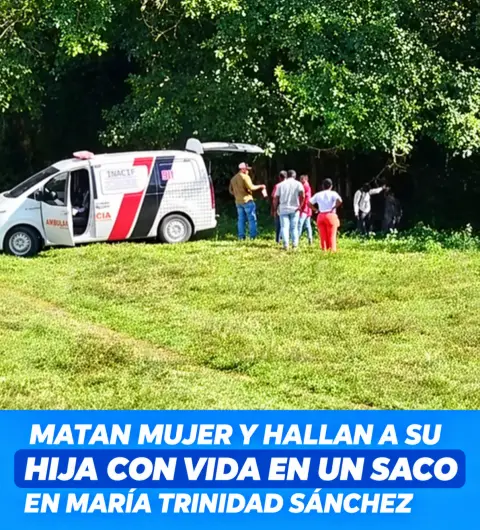 Mat@n mujer y encuentran su hija de tres años en un saco 😳